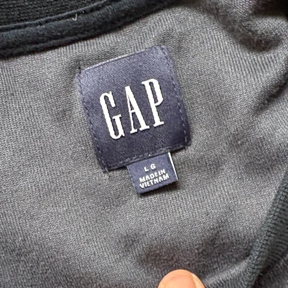 GAP  women’s navy Velvet Crewneck Sweater - Picture 5 of 5